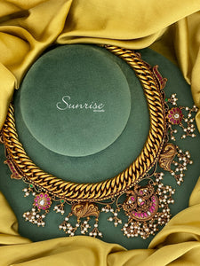 KUNDAN NAKASH NECKLACE SET