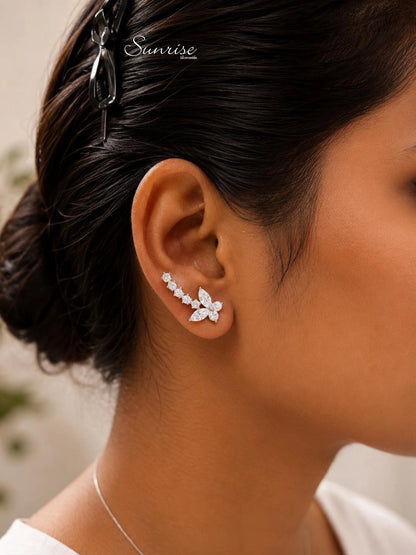 BUTTERFLY EARCLIPS