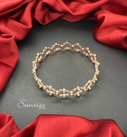 ROSE GOLD EXPANDABLE RING TO BANGLE