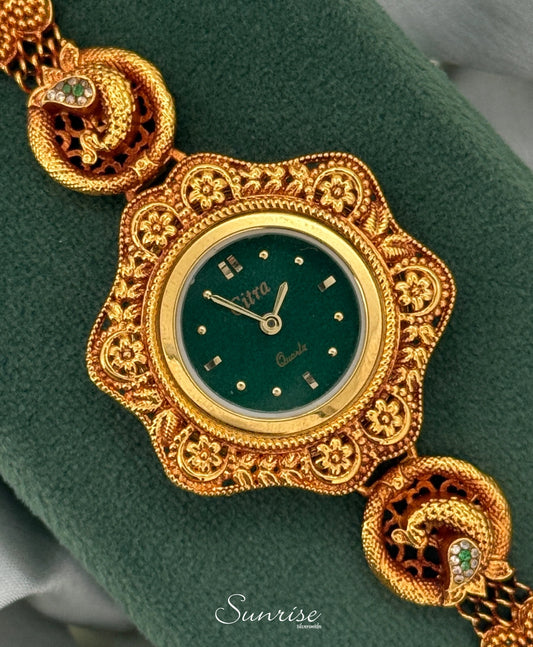 GREEN ANALOG GP WATCH