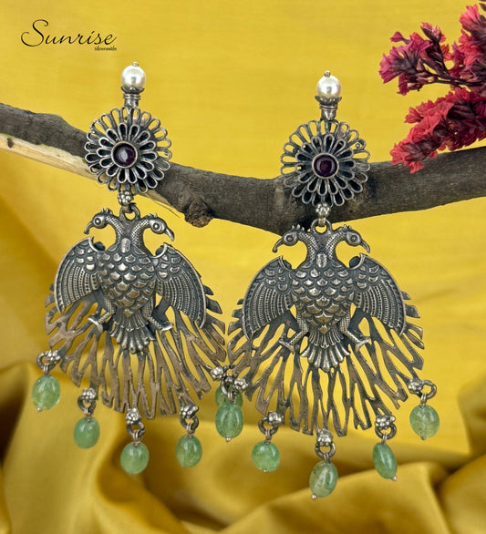 CLASSIC GANDABERUNDA OXI EARRINGS