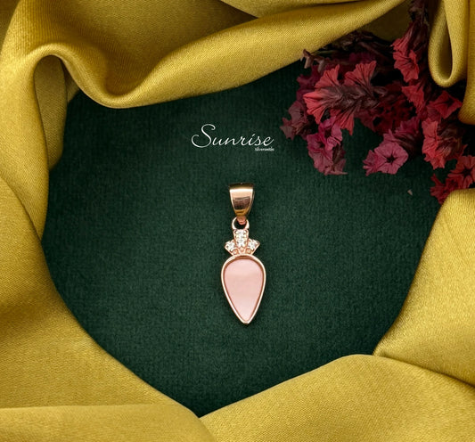 ROSE GOLD FANCY PENDANT