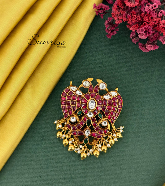 KUNDAN GANDABERUNDA PENDANT