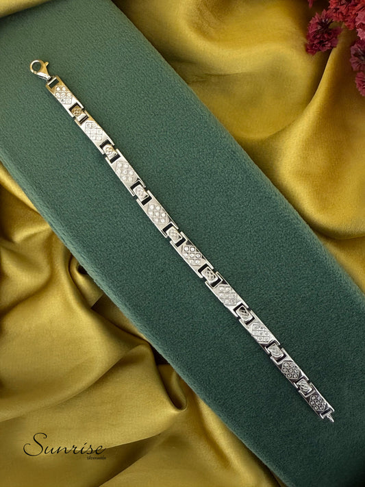 CZ SILVER BRACELET