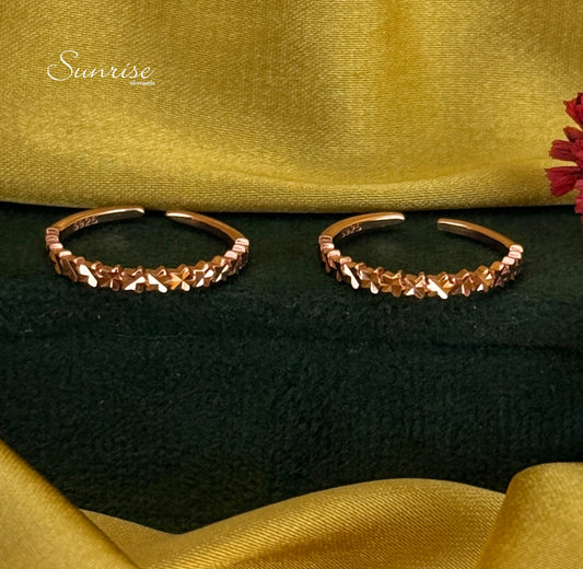 ROSE GOLD TOE RINGS