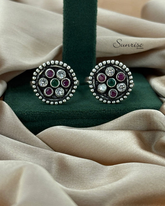MULTI COLOUR TOE RINGS
