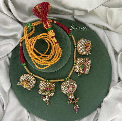 KUNDAN  PEARL NECKLACE