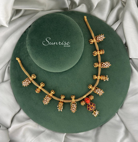 CORAL FUSION NECKLACE