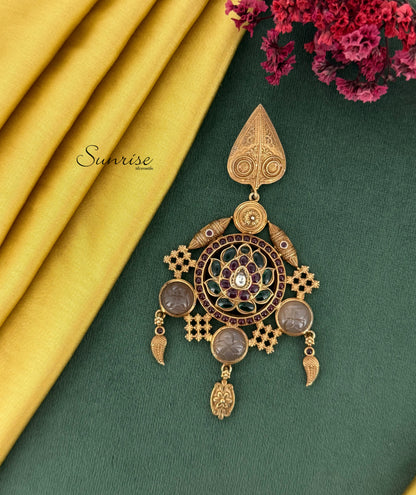 FUSION KUNDAN PENDANT