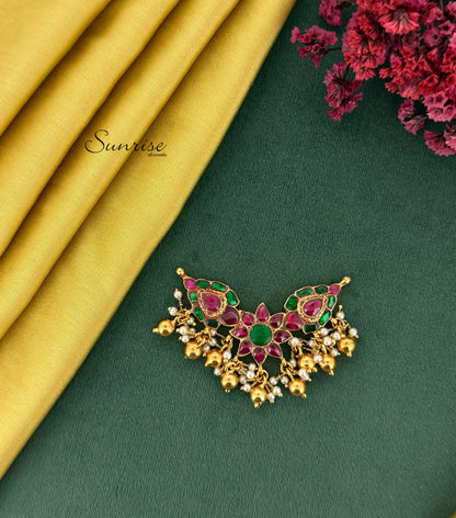 FLORAL KUNDAN PENDANT