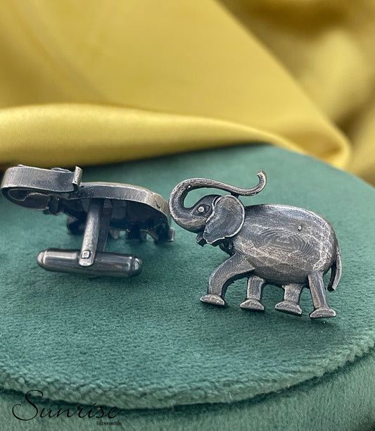 ELEPHANT CUFFLINKS