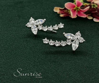 BUTTERFLY EARCLIPS