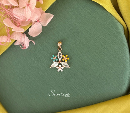 FLORAL PENDANT SET