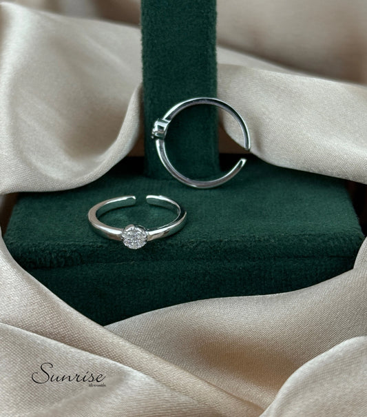 CZ FANCY TOE RINGS