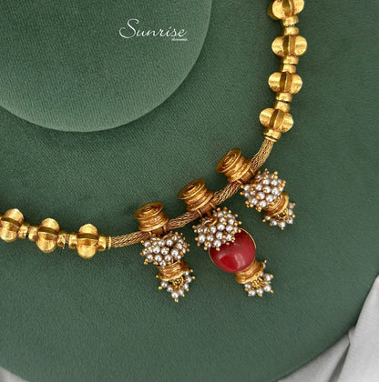 CORAL FUSION NECKLACE