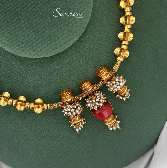 CORAL FUSION NECKLACE