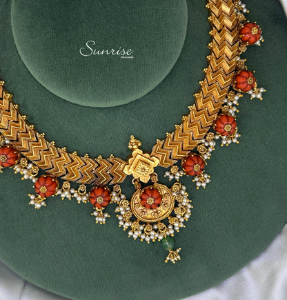 CORAL FUSION NECKLACE