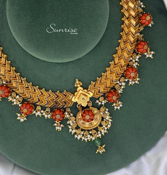 CORAL FUSION NECKLACE