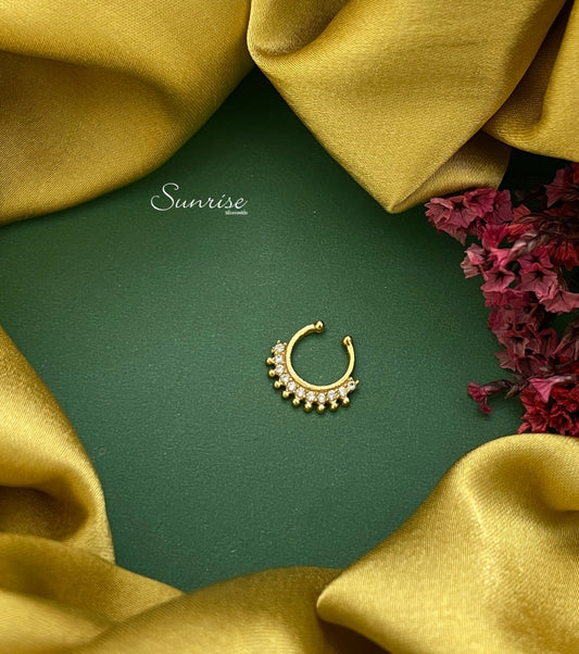 TRENDY SEPTUM NOSE PIN