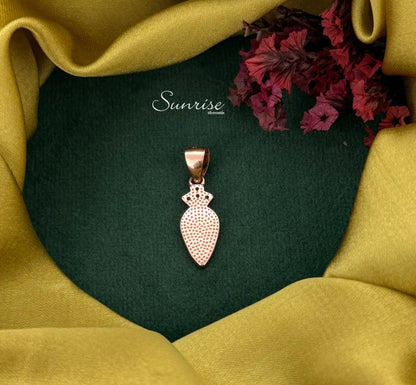 ROSE GOLD FANCY PENDANT