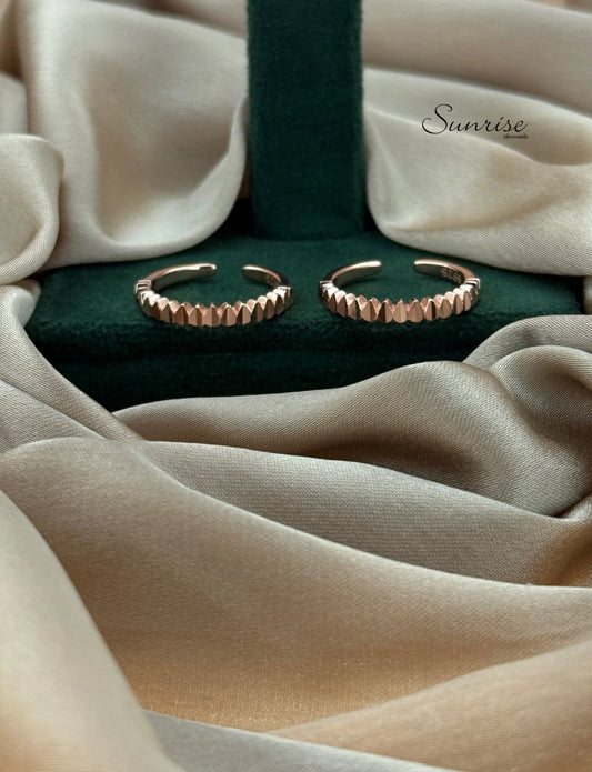 ROSE GOLD TOE RINGS