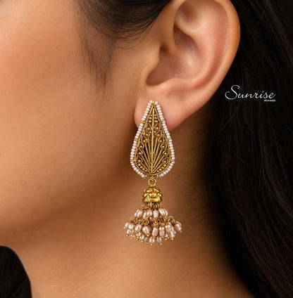 LEAF FUSION EARRINGS