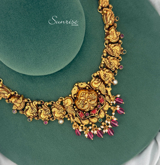 PEACOCK NAKASH NECKLACE