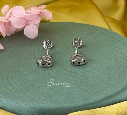 MARCASITE PURSE PENDANT SET