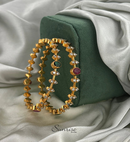 TRDITIONAL CZ BANGLES
