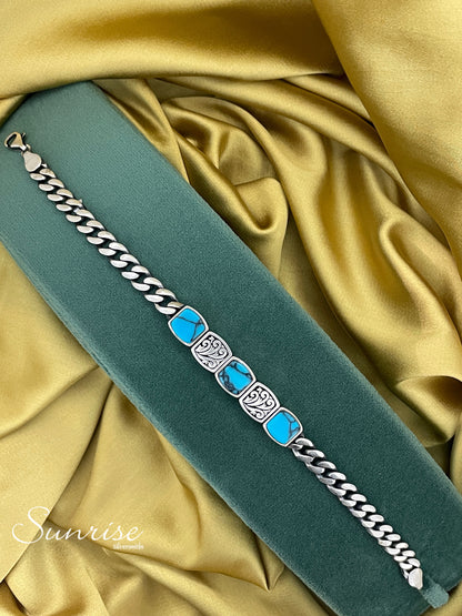 TURQUOISE MENS BRACELET