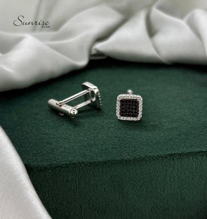 LUXURY ZIRCON CUFFLINKS