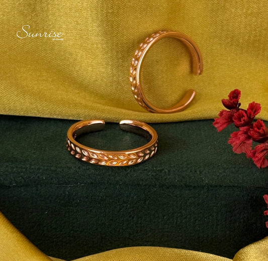 ROSE GOLD BAND TOE RINGS