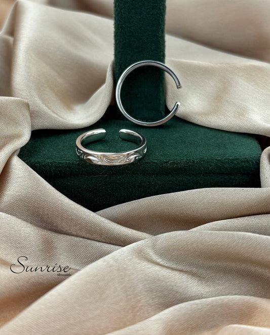 SILVER TOE RINGS