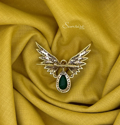ANGEL WINGS BROOCH