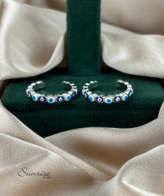 EVIL EYE TOE RINGS