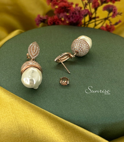 FANCY ROSE GOLD PENDANT SET