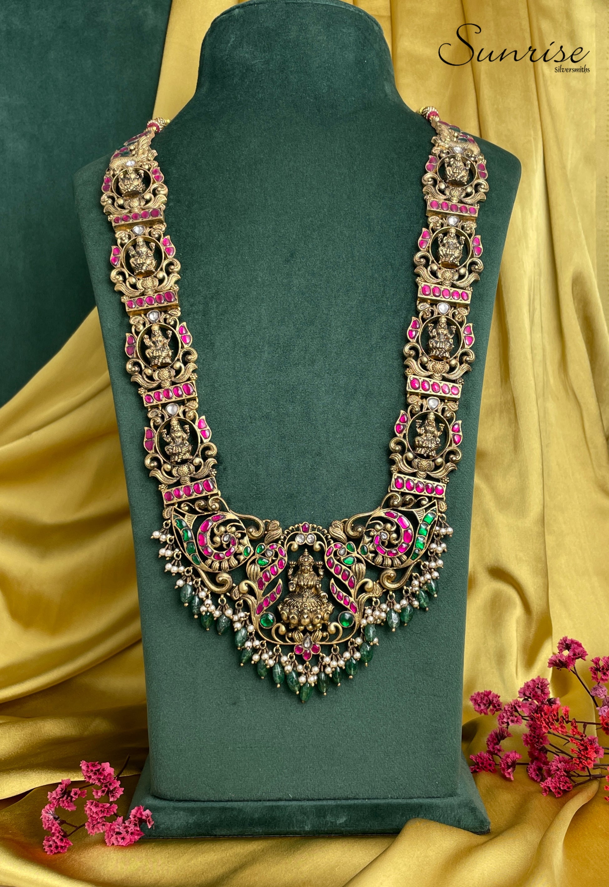 ASHTALAKSHMI NAKSHI HARAM – Sunrise Silversmiths