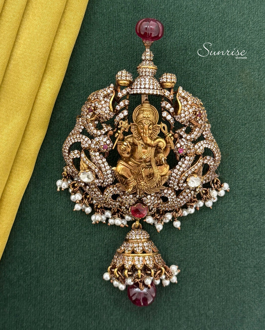 VICTORIAN GANESH PENDANT