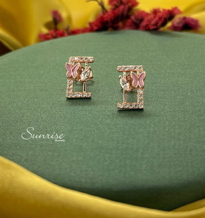 ROSEGOLD FANCY PENDANT SET