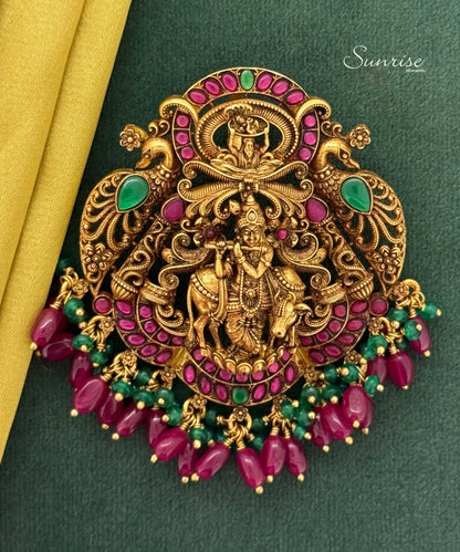 KRISHNA KAMADHENU PENDANT