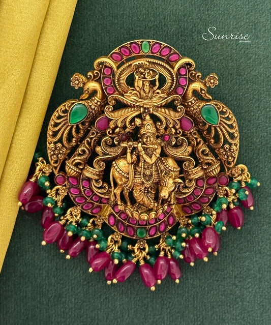 KRISHNA KAMADHENU PENDANT