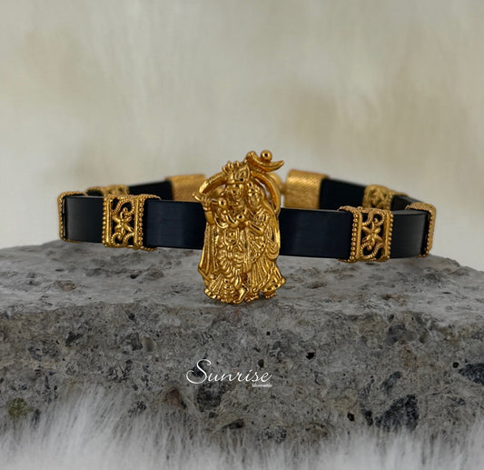 RADHA KRISHNA GP BLACK BELT KADA
