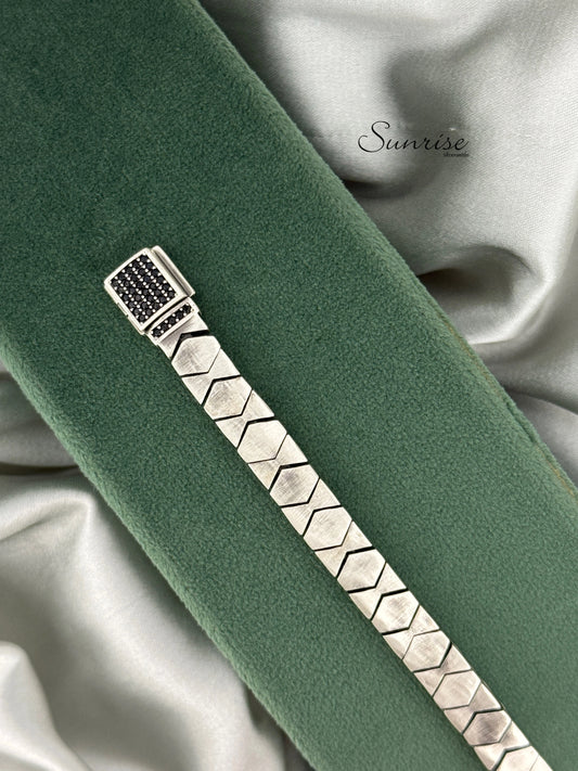 SILVER MATTE FINISHED BRACELETS