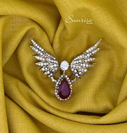 ANGEL WINGS BROOCH