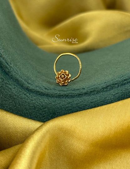 FLORAL SPIRAL NOSEPIN