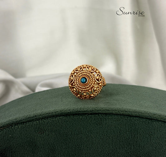 FUSION TURQUOISE FINGER RING