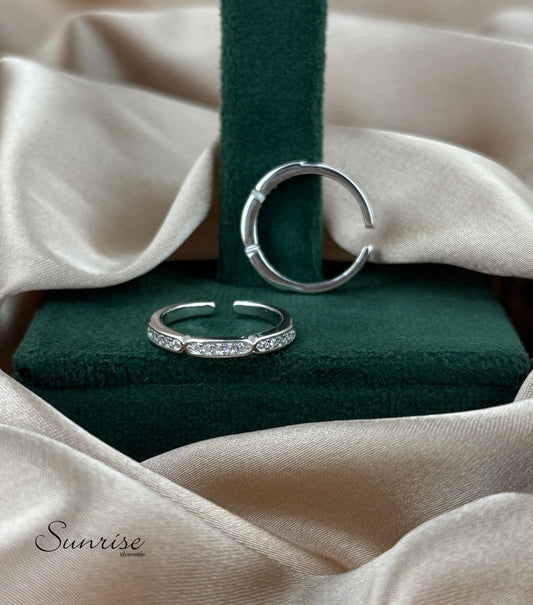 CZ TOE RINGS