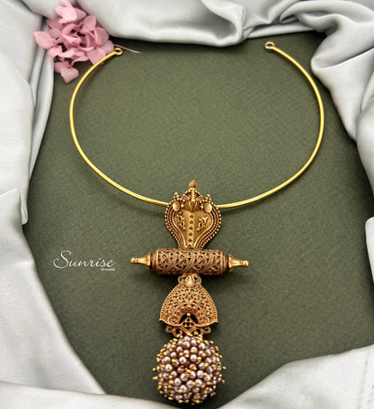 FUSION NAGA PENDANT AND HASLI