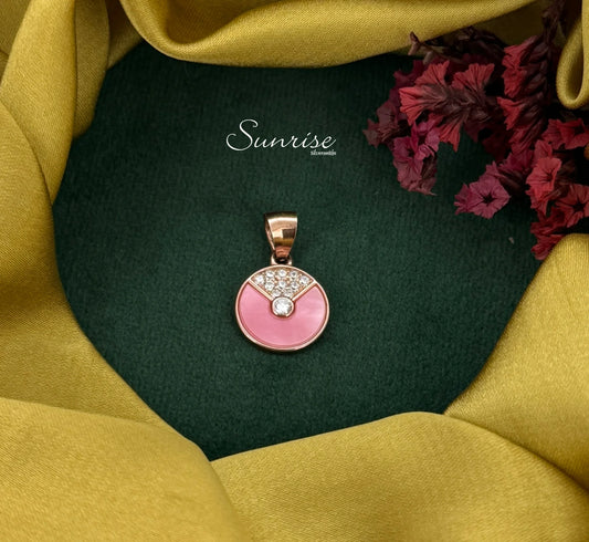 ROSE GOLD FANCY PENDANT