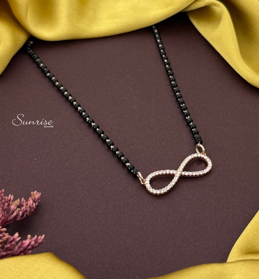 INFINITY ROSE GOLD MANGALSUTRA